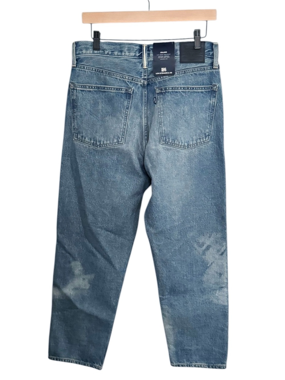 Levis Japanese Selvedge Column Jeans | 29 x 27 NWT - Picture 5 of 14